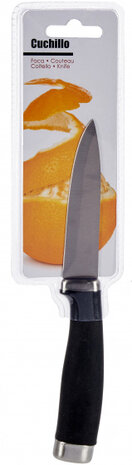 dunschiller 20 x 2,5 cm RVS zwart/zilver