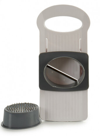 snijder 29 x 6 x 13 cm staal grijs/wit 2-delig