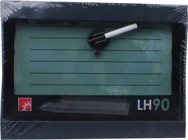magneetbord LH90 18,8 x 18,8 cm groen 6-delig