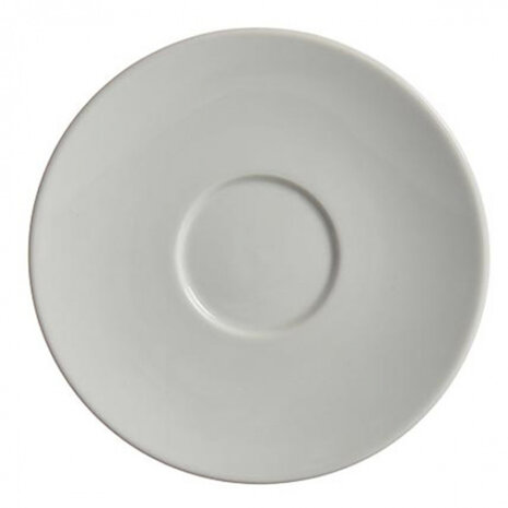 kop en schotel 150 ml porselein wit 12-delig