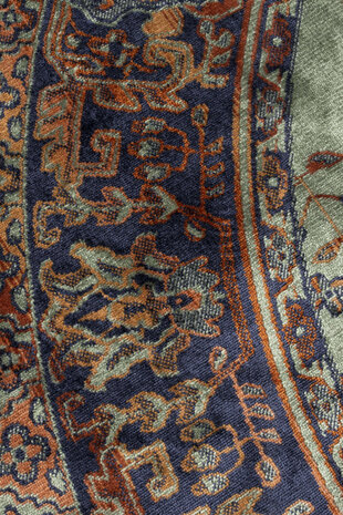 vloerkleed Raz 160 cm viscose/polyester groen