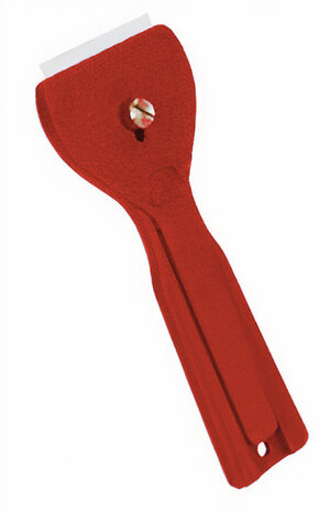 plamuurmes Razor 14 cm bordeaux