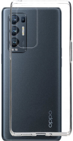 telefoonhoes Classic Oppo Find X3 Neo transparant