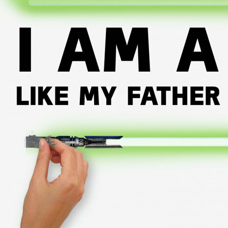muursticker Star Wars glow-in-the-dark vinyl 117-delig