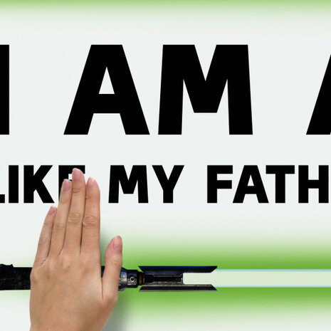 muursticker Star Wars glow-in-the-dark vinyl 117-delig