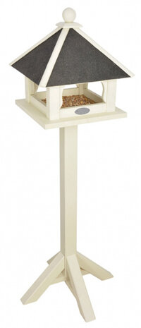 voederhuis 39 x 132 cm hout wit