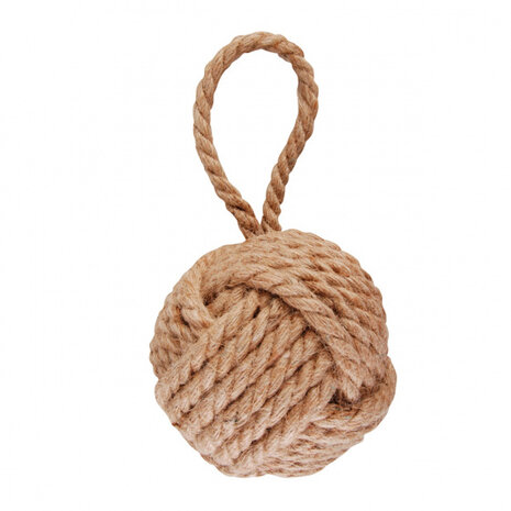 deurstopper 13,8 cm polyester beige