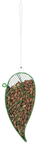 vogelvoederhanger blad 28,1 cm staal groen
