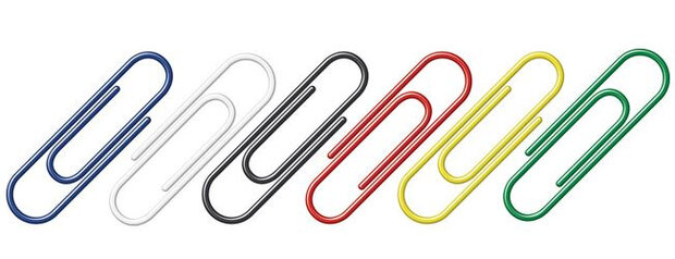 paperclips 2,6 cm rond 100 stuks