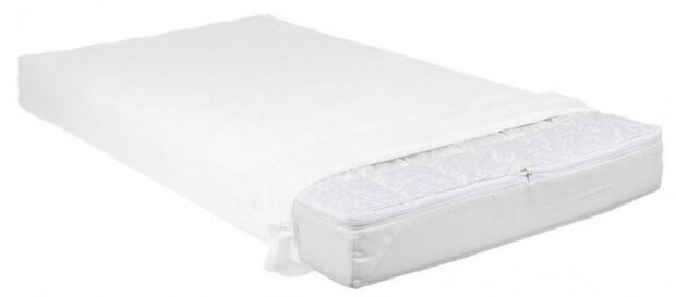 matrashoes Evolon 90 x 220 x 20 cm polyester wit