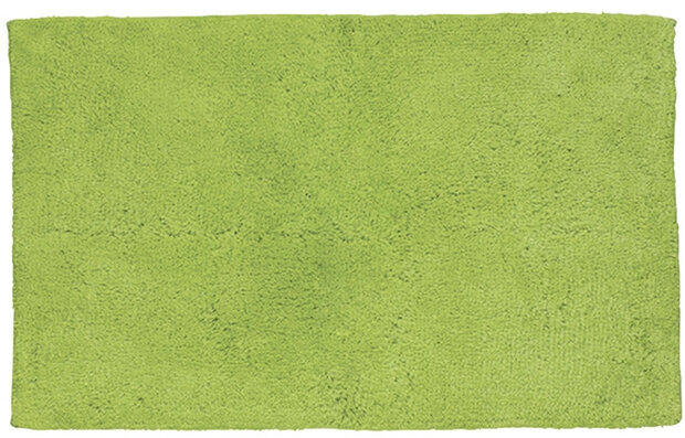 badmat Ladessa 70 x 120 x 2 cm katoen limegroen