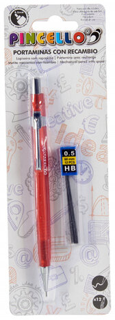 vulpotlood HB 0,5 x 60 mm rood 14-delig