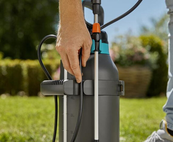 accudrukspuit Easypomp 5 liter antraciet