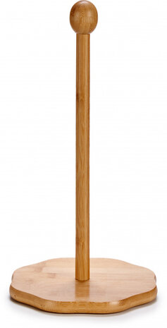 keukenrolhouder 18 x 35 cm bamboe naturel