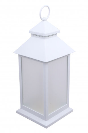 lantaarn led 12 x 32 cm wit