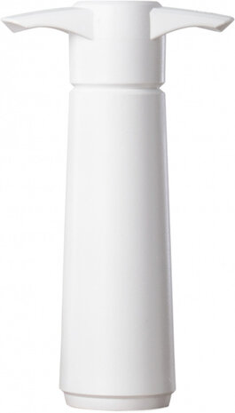 vacu&uuml;mpomp Wine Saver 3,7&nbsp;x 9,5 x 19 cm wit