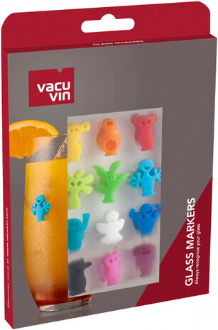 glasmarkers Party People 2 x 1,6&nbsp;cm 12 stuks