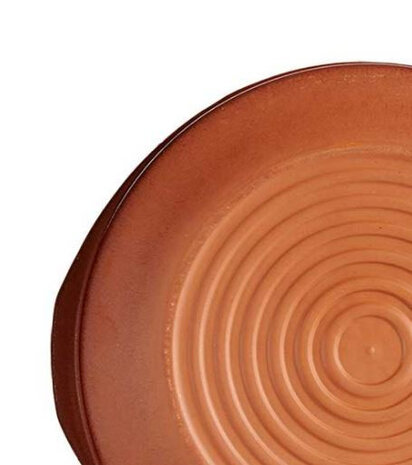 tapasschaaltjes 16-22-28 cm keramiek bruin 3-delig