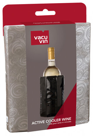 wijnkoeler Active 1 liter 14,5 x 17 cm chroom goud