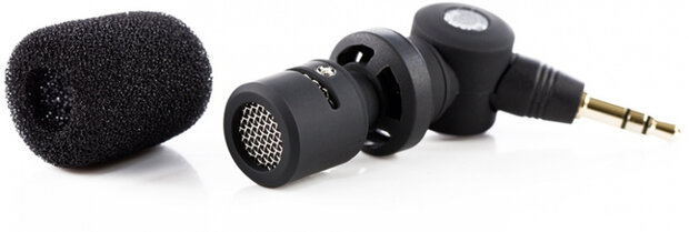 mini-microfoon SR-XM1 3,5 mm 70 x 20 mm zwart