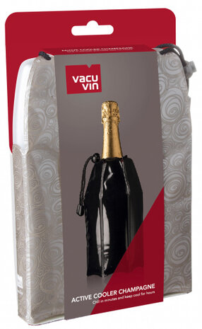 champagnekoeler Active 1 liter 15,5 x 21,5 cm goud