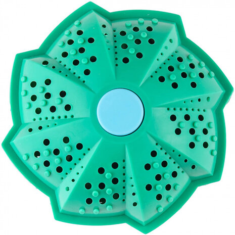 wasbal herbruikbaar 10 cm elastomeer groen