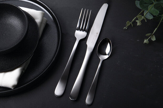 bestekset Dinner RVS zilver 4-delig