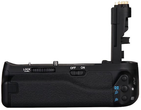 batterijhouder E14 voor Canon 70D/80D zwart 5-delig