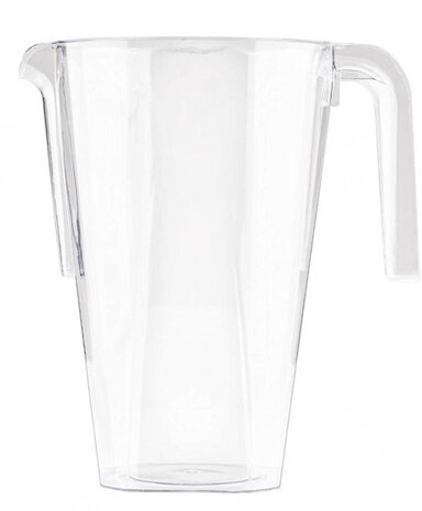 schenkkannen 1,5 liter transparant 6 stuks