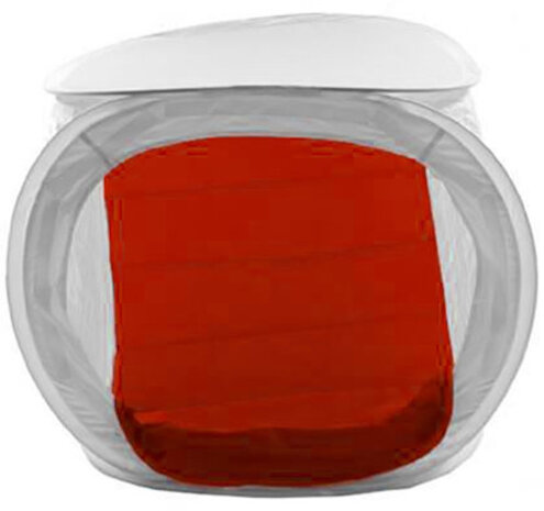 opnamebox LS-FF75 opvouwbaar 75 x 75 cm wit 6-delig
