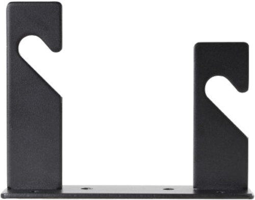 beugels achtergrondrol&nbsp;18 aluminium zwart 2 stuks