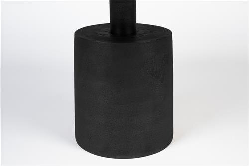 koffietafel Mason 60 x 40 cm aluminium zwart