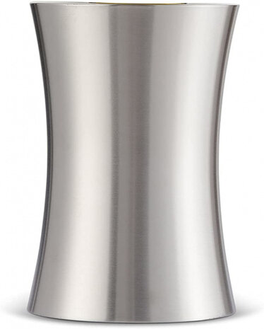 wijnkoeler dubbelwandig 13 x 20 cm RVS zilver