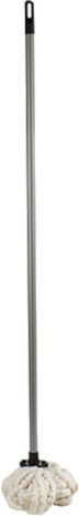 vloermop 120 cm grijs/wit/zwart