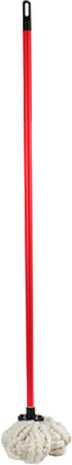 vloermop 120 cm rood/wit/zwart