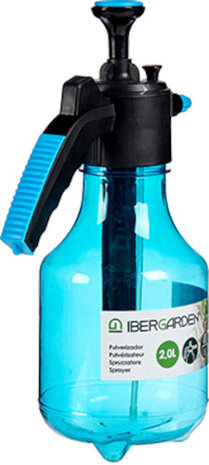 plantenspuit 2 liter 33,5 cm polypropyleen blauw