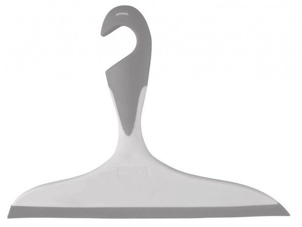 douchewisser Loano 23 x 17 cm rubber grijs/wit