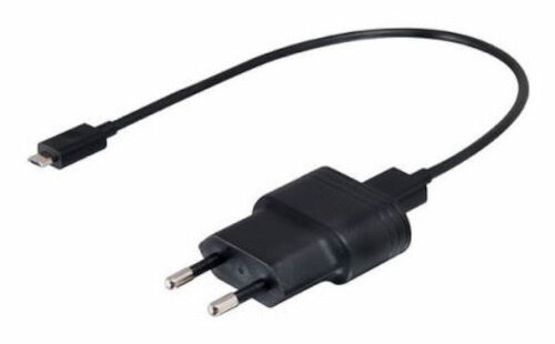 oplader mini-usb 32 cm zwart