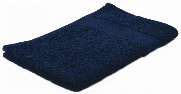 gastendoek Budget Class 50 x 30 cm katoen navy