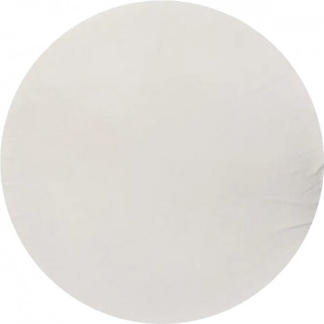 badlaken Double Face rond 150 cm katoen wit