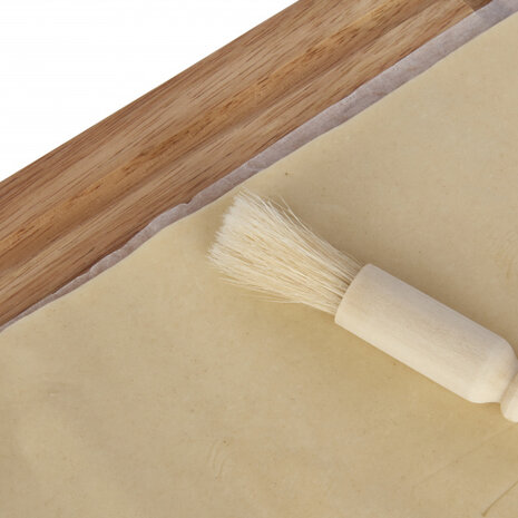 bakkwast 25 cm hout naturel