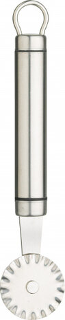 deegsnijder 17 x 3,5 cm RVS zilver