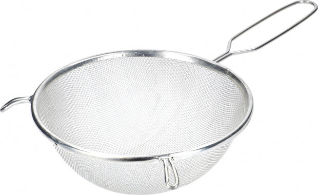 bolzeef 18 cm RVS zilver