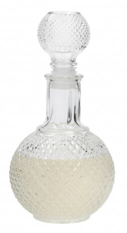 decanteerkaraf 1 liter 12 x 26,5 cm glas transparant
