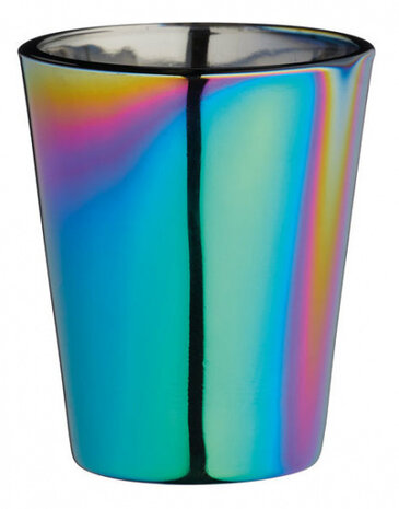 shotglazen metallic 50 ml glas 4 stuks