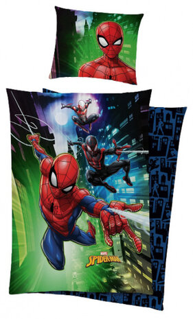 dekbedovertrek Spider-Man junior 140 x 200/65 cm katoen