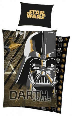 dekbedovertrek Darth Vader 140 x 200/90 cm katoen
