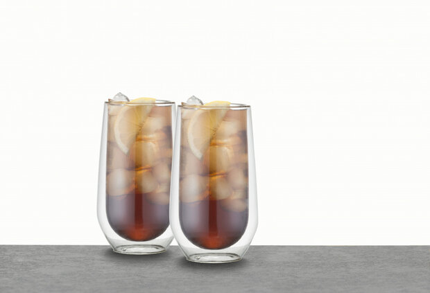 longdrinkglazen Le&#039;Xpress 380 ml glas 2 stuks