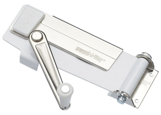 blikopener Swing-A-Way staal zilver/wit