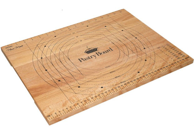 banketplank Home Made 45 x 35 cm hout lichtbruin